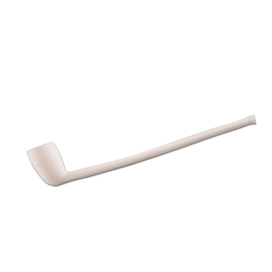 Padonio kóstoló pipa - fehér, 20 cm - Kerámia pipa