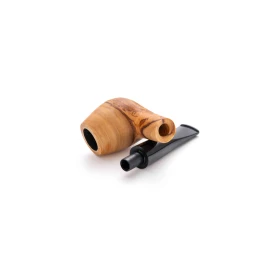 Padonio olivafa pipa 9mm filterrel - egyenes szárral - billiard forma
