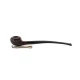 Padonio Churchwarden – olvasó pipa 9mm filteres, mahagóni-barna színű, enyhén hajlított szárral, tomato forma - Padonio 2025