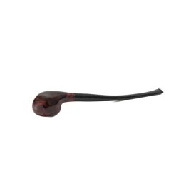 Padonio Churchwarden – olvasó pipa 9mm filteres, mahagóni-barna színű, enyhén hajlított szárral, tomato forma