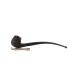 Padonio Churchwarden – olvasó pipa 9mm filteres, hajlított szárral, egg forma