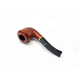Padonio bruyer pipa 9mm filterrel, enyhén hajlított szárral, Dublin forma