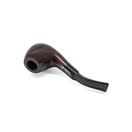Padonio bruyer pipa 9mm filterrel, hajlított nyerges szárral, Apple-Bent forma