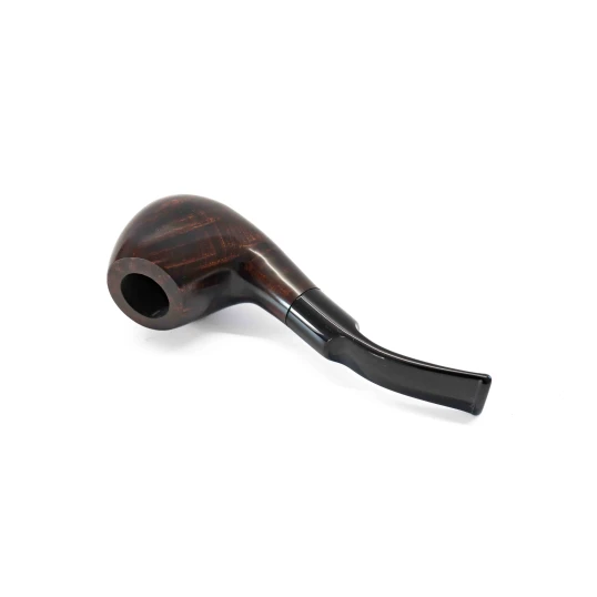 Padonio bruyer pipa 9mm filterrel, hajlított nyerges szárral, Apple-Bent forma