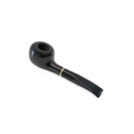 Padonio bruyer pipa 9mm filterrel, enyhén hajlított szárral, Tomato forma 