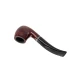 Padonio bruyer pipa 9mm filterrel, hajlított szárral, Billiard-Bent forma 