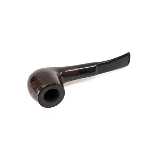 Padonio bruyer pipa 9mm filterrel, enyhén hajlított nyerges szárral, Billiard forma -1