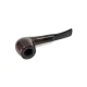 Padonio bruyer pipa 9mm filterrel, enyhén hajlított nyerges szárral, Billiard forma -1