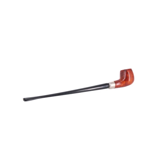 Padonio olvasópipa – egyenes szárú, klasszikus billiard forma, hangagyökérből, filteres, 26.5 cm