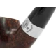 Peterson Aran 03 barna polírozott bent apple pipa – 9 mm filteres, fishtail szopókával