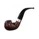 Peterson Aran XL02 barna polírozott bent apple pipa – 9 mm filteres, fishtail szopókával - Peterson Aran