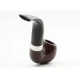 Peterson Aran XL02 barna polírozott bent apple pipa – 9 mm filteres, fishtail szopókával