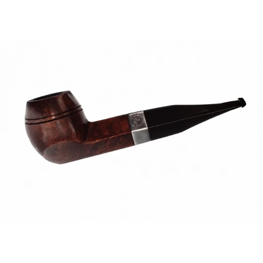 Peterson Aran 150 barna polírozott bulldog pipa – 9 mm filteres, fishtail szopókával - Peterson Aran