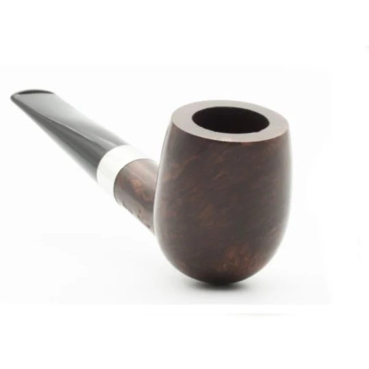 Peterson Aran X105 barna polírozott billiard pipa – 9 mm filteres, fishtail szopókával