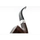 Peterson Aran B10 barna polírozott bent calabash pipa – 9 mm filteres, fishtail szopókával