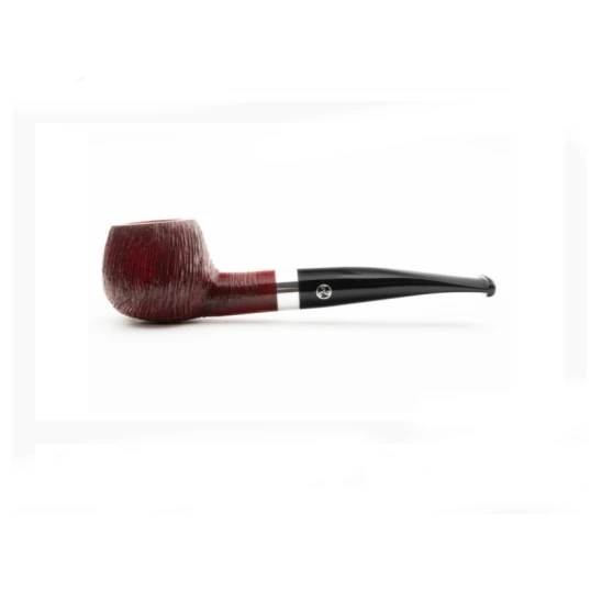 Rattray’s The Witch Brushed Red 202 apple formájú hanga gyökér pipa 9mm-es filterrel egyenes szárral