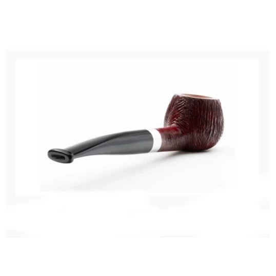 Rattray’s The Witch Brushed Red 202 apple formájú hanga gyökér pipa 9mm-es filterrel egyenes szárral