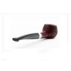 Rattray’s The Witch Brushed Red 202 apple formájú hanga gyökér pipa 9mm-es filterrel egyenes szárral