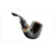A Rattray’s The Bull Grey Light Top 145 billiard formájú briar pipa 9mm-es filterrel hajlított szárral