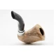 Rattray’s Carnyx Olive Brushed olívafa pipa – 9 mm filterrel, két szopókával