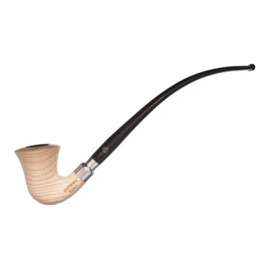 Rattray’s Carnyx G Natural kőrisfa pipa – 9 mm filterrel, grafit betéttel, két szopókával