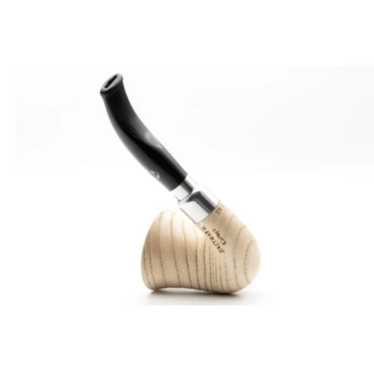Rattray’s Carnyx G Natural kőrisfa pipa – 9 mm filterrel, grafit betéttel, két szopókával