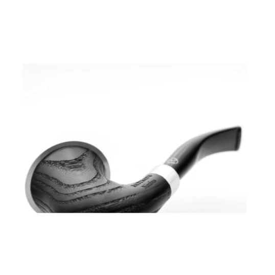 Rattray’s Nimbus G Calabash formájú briar pipa 9mm-es filter, hajlított szár, széles ezüst színű gyűrű