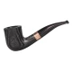 Rattray’s Distillery G Black 106 billiard formájú körisfa pipa grafit betéttel 9mm-es filterrel enyhén hajlított szárral