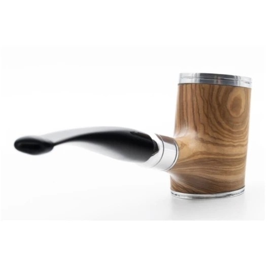 Rattray’s Glory Day Cap Olive Smooth póker alakú briar állópipa 9mm-es filterrel enyhén hajlított szárral