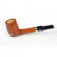 Rattray's Caledonia Liverpool Terracotta 56, briar pipa 9mm filterrel és nyerges szopókával