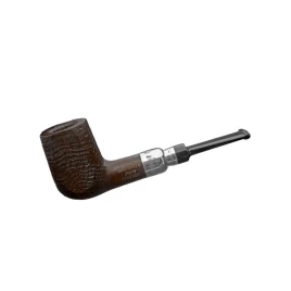 Rattray s Pipe of Year 2023 homokfúvott sötétbarna színű briar pipa 9mm-es filterrel - Egyenes pipaszárral