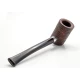 Rattrays Ahoy Rustic Poker pipa – rusztikolt sötétbarna hanga gyökér, 9 mm - Rattrays Ahoy