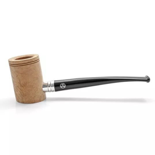 Rattrays Ahoy Natural Poker pipa – világosbarna, kezeletlen hanga gyökér, 9 mm - Rattrays Ahoy