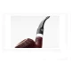 Rattray’s The Witch Brushed Red 204 Rhodesian formájú hanga gyökér pipa 9mm-es filterrel hajlított szárral