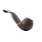 Rattray's Skye Rustic 210 pipa – barna, rusztikus, 9 mm-es filteres