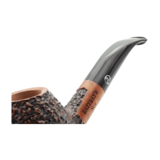 Rattray's Skye Rustic 210 pipa – barna, rusztikus, 9 mm-es filteres - Rattrays Samhain