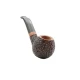 Rattray's Skye Rustic 210 pipa – barna, rusztikus, 9 mm-es filteres - Rattrays Samhain