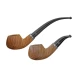 Rattray’s Butcher’s Boy Olive Smooth olívafa pipa – 9 mm filteres, rövid és hosszú szárral