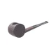 ROPP Mid Century Sandblasted Blowfish egyenes bruyer pipa – barna, szűrő nélküli - Ropp