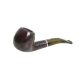 Savinelli Bosco 626 hanga gyökér pipa 9mm-es filterrel, sötétzöld színű csurgatott hatású hajlított szárral