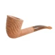 Savinelli Dune 920 hanga gyökér pipa 9mm-es filterrel, homokszínű csutorával és hajlított szárral