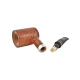 Savinelli Bacco Smooth Natural 311 hanga gyökér pipa 9mm filterrel - Sötétbordó csutorával és enyhén hajlított szárral