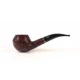 Savinelli Alligator Brown 673 hanga gyökér pipa 9mm filterrel - Sötétbarna csurgatott szopókával és hajlított szárral - Savinelli Alligator