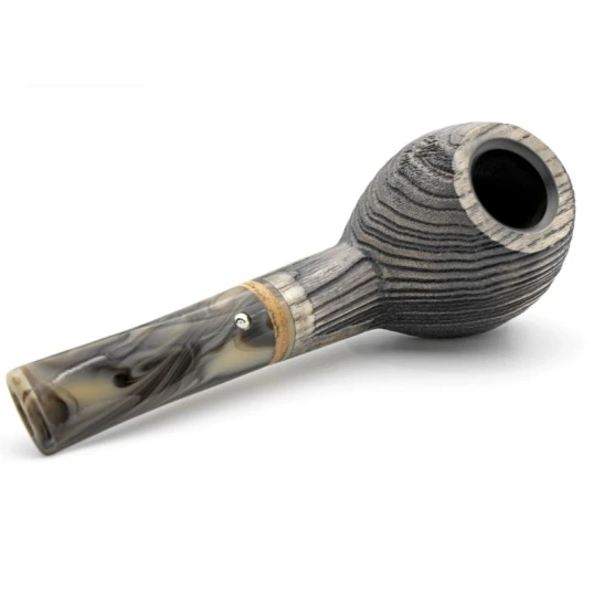 White Elephant Erta Ale grafitbetétes Apple pipa – 9 mm filteres
