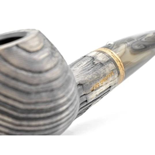 White Elephant Erta Ale grafitbetétes Apple pipa – 9 mm filteres