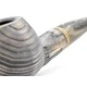 White Elephant Erta Ale grafitbetétes Apple pipa – 9 mm filteres