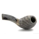 White Elephant Erta Ale grafitbetétes Bent Apple pipa – 9 mm filteres