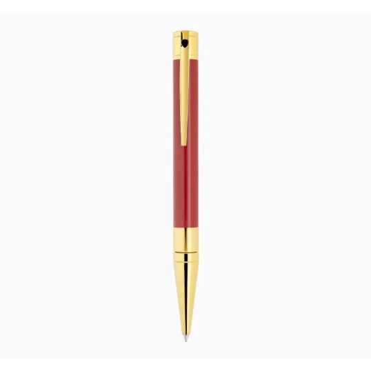 S.T. Dupont D-Initial Dragon Burgundy Rollerball toll - Lakkozott bordó és arany