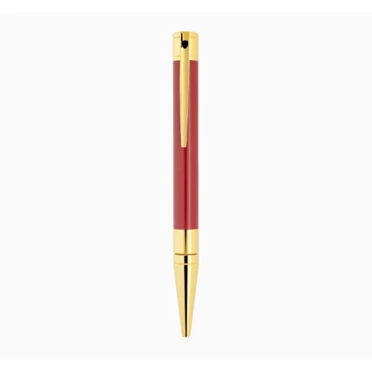 S.T. Dupont D-Initial Dragon Burgundy Rollerball toll - Lakkozott bordó és arany