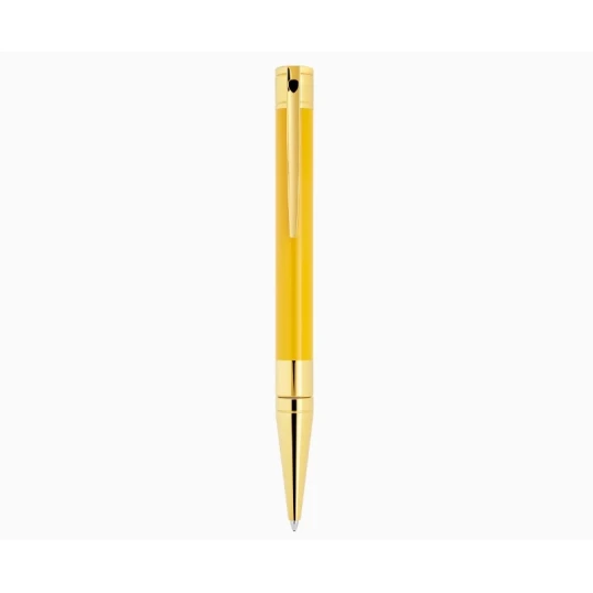 S.T. Dupont D-Initial Dragon Honey - Lakkozott sárga és arany színű